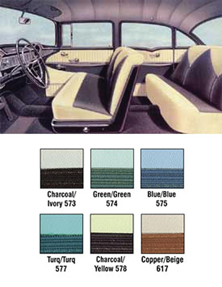 4-Door Sedan, Ecklers Premier Quality Products 57-131564 Chevy Weatherstrip Kit