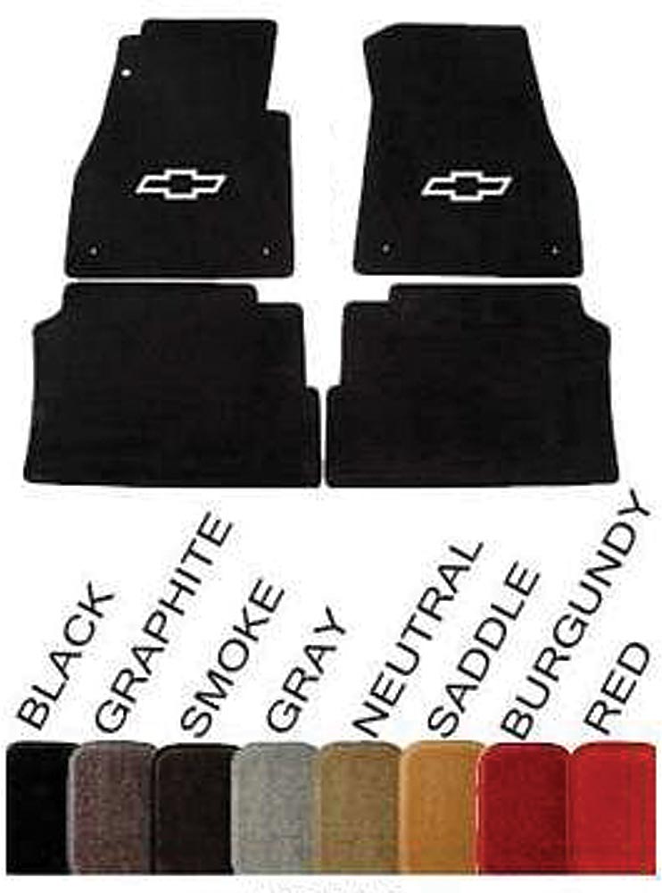 Beschaven terrorist Besparing 1955-57 Chevy Bel Air 4-Door Lloyd's Ultimat Carpet Floor Mat Set With Embroidered Bowtie Logos Beschaven terrorist Besparing 1955-57 Chevy Bel Air 4-Door Lloyd's Ultimat Carpet Floor Mat Set With Embroidered Bowtie Logos