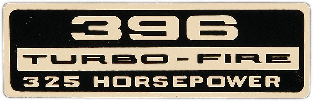 1961 CHEVROLET TRUCK HI-THRIFT 6 CYL ENGINE VALVE COVER DECAL NEW 1955 