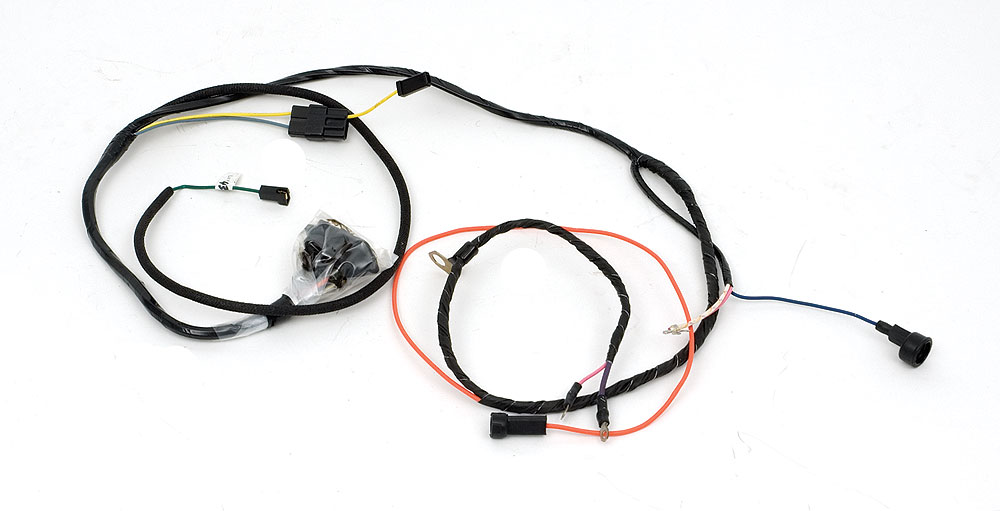 1966 Chevelle Engine Wiring Harness For Cars With 283 And 327 Engines