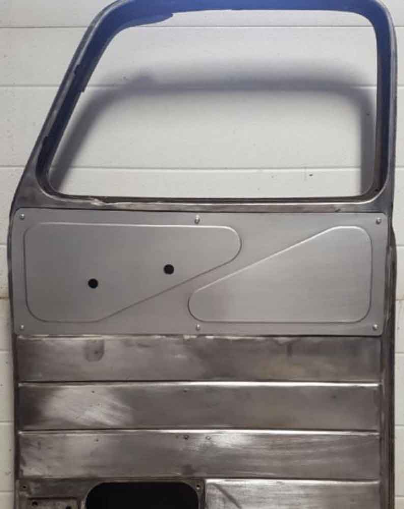 1947 1954 Chevy GMC Truck Door Panels Bead Rolled Aluminum