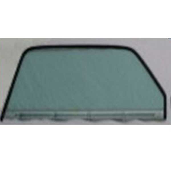 1947 1950 Chevy GMC Truck Door Glass Assembly With Black Frame Green Tinted Glass Right
