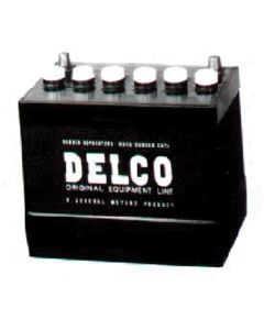 El Camino Orginal Tar Top Batteries Lead Acid Battery, 1959-1960