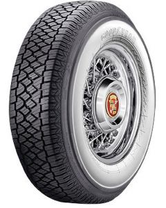 El Camino Radial Tire, 205/75-R14 With 2-3/4" Wide Whitewall, Goodyear, 1959-1960