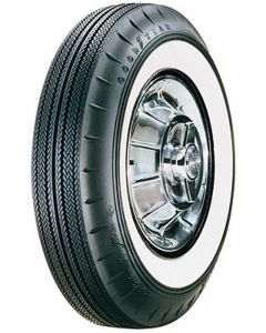 Chevy Tire, 7.50/14 With 2-1/4" Wide Whitewall, Goodyear, 1957