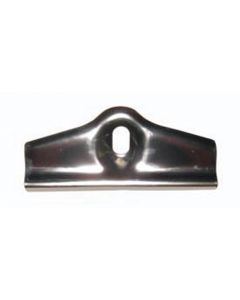 Full Size Chevy Battery Tray Clamp, Stainless Steel, 1965-1975