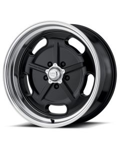 American Racing Salt Flat Gloss Black W/ Diamond Cut Lip Wheel,17X8