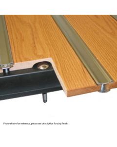 1967-72 Chevy-GMC Truck Bed Floor Kit, Oak with Hidden Mounting Holes, Aluminum Bed Strips and Hidden Fasteners, Shortbed Stepside
