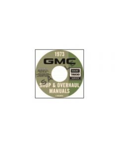 1973 GMC Truck Shop Manual On CD