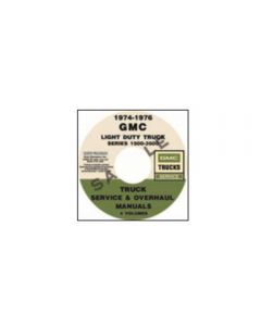 1974-1976 GMC Truck Shop Manual On CD