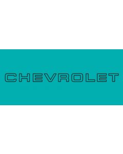 1988-2000 Chevrolet Fleetside Tailgate Name 3.75"  Tall
