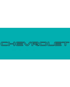 1999-2005 Chevrolet Stepside  Tailgate Name 3" Tall


