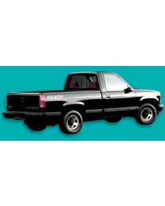 1992-1993 Chevy Truck Bowtie-Chevrolet Tailgate Name Decal  1.75" Tall


