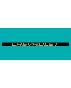 1994-1995 Chevrolet S-10 Tailgate  Decal 3"  Tall, Gold/Black






