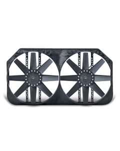 1992-1999 Chevy-GMC Truck Dual Electric Fan Assembly 5500 CFM, Direct Fit For Models With 34" Radiator Core-Flex-a-lite