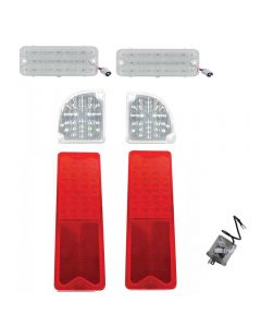 LED Light Kit Clear Chevy PU 67