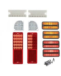 LED Light Kit Sequ TL/Clear Chevy PU 69-70