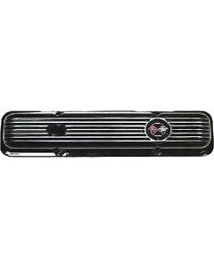 Early Chevy Valve Cover, Black Aluminum, Right, 1949-1954