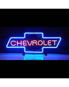 Chevy Sign,Neon,Bowtie