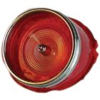 Full Size Chevy Back-Up Light Lens, With Trim Ring, Impala,1965