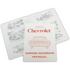 Full Size Chevy Wiring Harness Diagram Manual, 1960