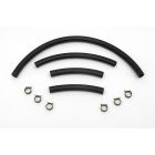 Fuel Line Hose Kit,With Clamps,3/8",58-64