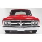 Chevy Truck Front Bumper, Chrome, Without License Plate Hole, Show Quality, 1967-1970
