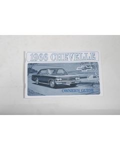 El Camino Owners Manual, 1966