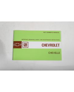 El Camino Owners Manual, 1971