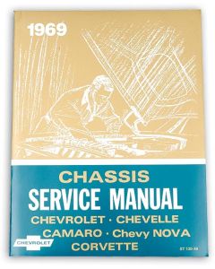 El Camino Service Shop Manual, 1969