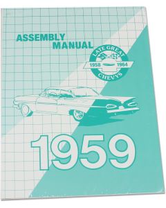 El Camino Factory Assembly Manual, 1959