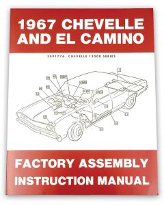 El Camino Factory Assembly Manual, 1967