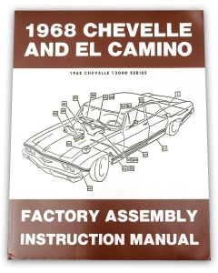 El Camino Factory Assembly Manual, 1968