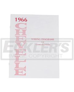 El Camino Wiring Diagram Manual, 1966