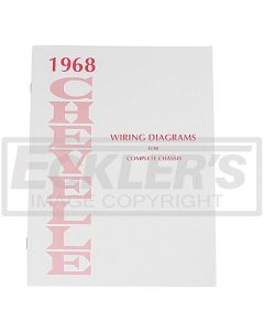 El Camino Wiring Diagram Manual, 1968