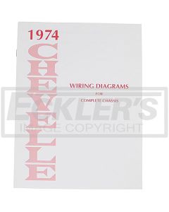 1974 El Camino Wiring Diagram Manual