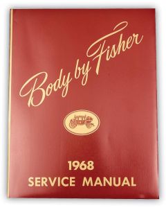 El Camino Body By Fisher Manual, 1968