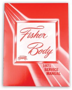 El Camino Body By Fisher Manual, 1971