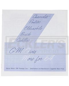 El Camino Retail Price Guide, 1964
