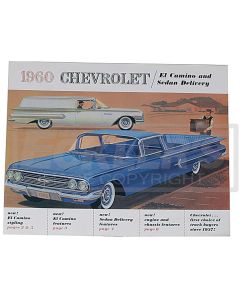 El Camino Sales Brochure, 1960
