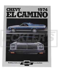 El Camino Sales Brochure, 1974