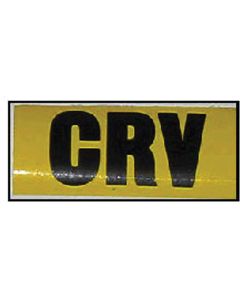 El Camino Valve Cover Code Decal (CRV) 454/450hp LS6 With Manual Transmission, 1970