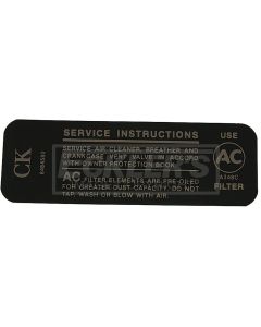 El Camino Air Cleaner Service Instruction, 307/200Hp, 1969