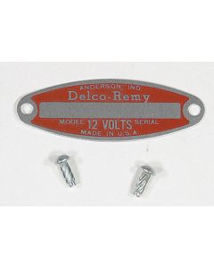 El Camino Generator & Starter Tags Stamped Let Us Know Info& Dates You Want Stamped, 1959-1960