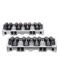 Edelbrock 5073 Cylinder Head; E-Street; Sb Chevrolet 70Cc (Complete; Pair)