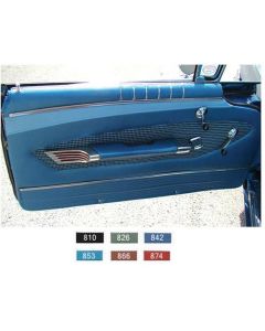 El Camino Door Panels - Assembled, 1960