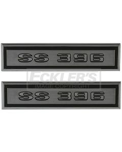 1968 El Camino Door Panel Emblem SS396