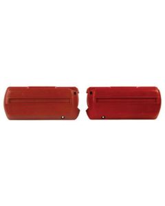 El Camino Arm Rest Bases, Red, 1968-1972