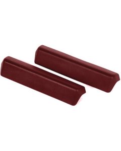 El Camino Armrest Pads, Burgundy, 1973-1977
