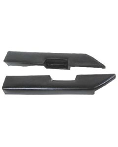El Camino Armrest Pads, Charcoal, 1978-1987